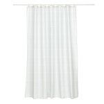 Shower curtain Laguna white