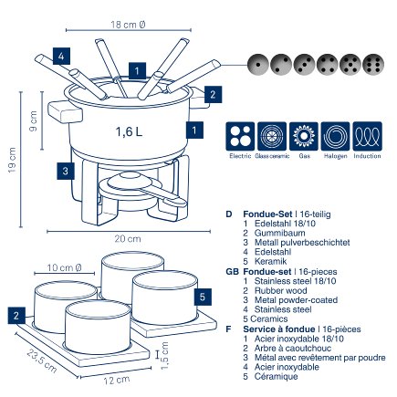 Set à fondue Gunten