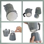 Espresso maker Italia smoked