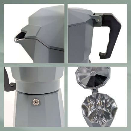 Espresso maker Italia smoked