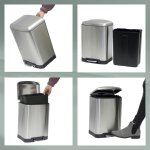 Pedal bin Davino 6 and 12L