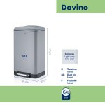 Pedal  bin Davino 30L