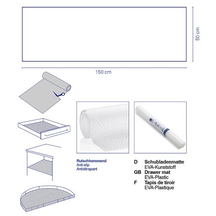 Drawer mat Soletta