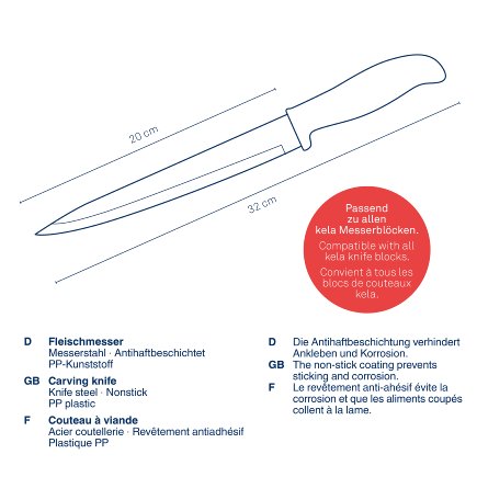 carving knife Acida