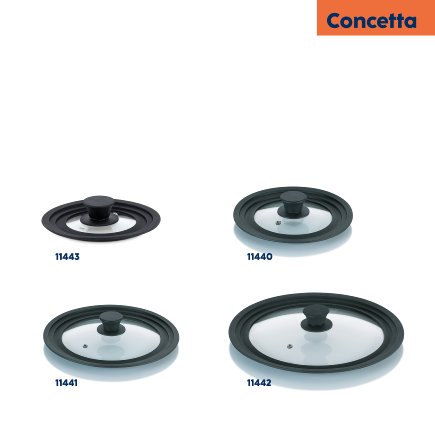 Flexibler Glasdeckel Concetta