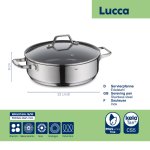 Serving pan Lucca