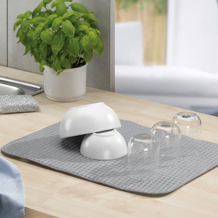 Drying mat grey