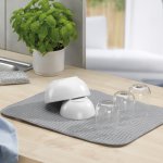 Drying mat grey