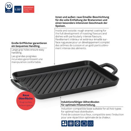Flat griddle pan Calido