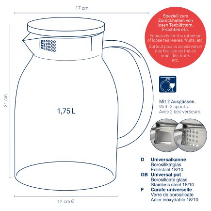 Universal jug Luna
