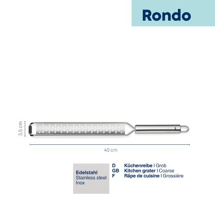 coarse kitchen grater Rondo
