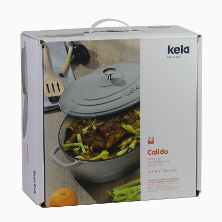 Roaster Calido Oval Gray