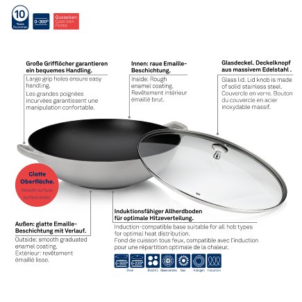 Wok Calido gray