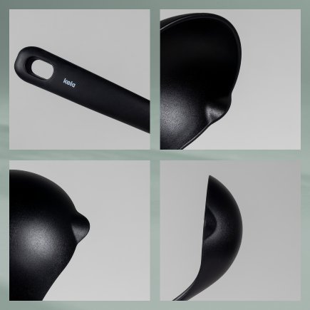 Soup ladle Smart black