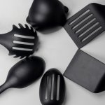 Serving spoon Smart black