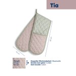 Double Oven glove Tia graphit