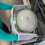 Double Oven glove Tia graphit