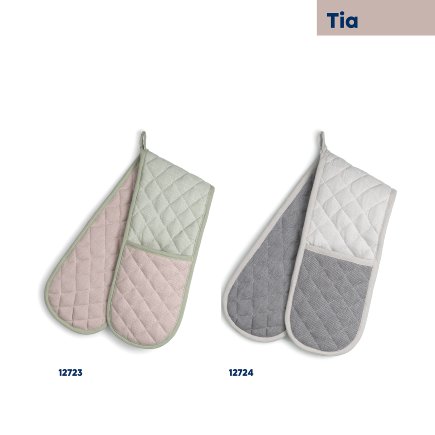 Double Oven glove Tia graphit