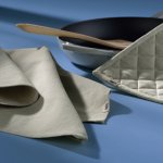 Torchon de cuisine Puro gris