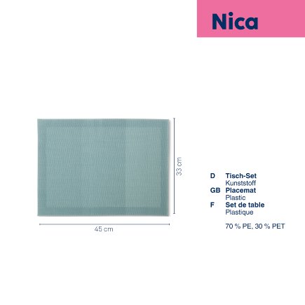 Set de table Nica