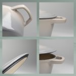 Cocotte Calido Oval Gris