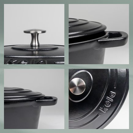 Roaster Calido Oval Black