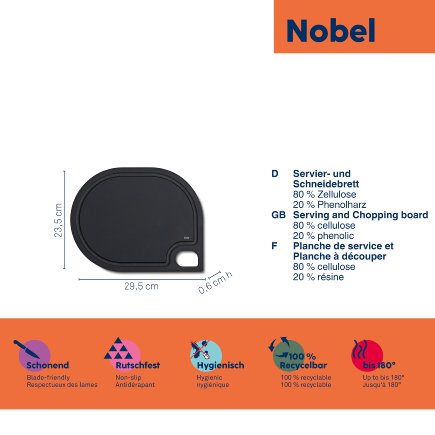 Serving and chopping board Nobel