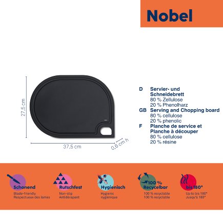 Serving and chopping board Nobel