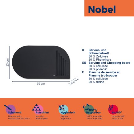Serving and chopping board Nobel