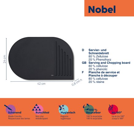 Serving and chopping board Nobel