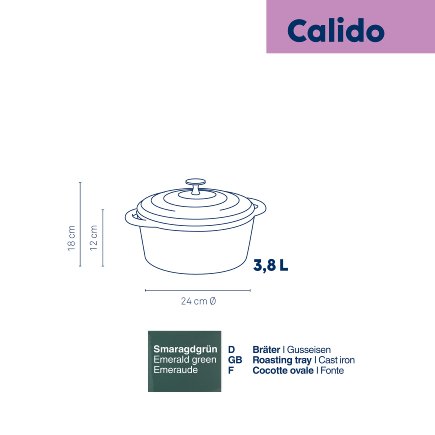 Cocotte ronde Calido