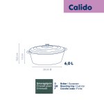 Bräter Calido Oval Smaragdgrün