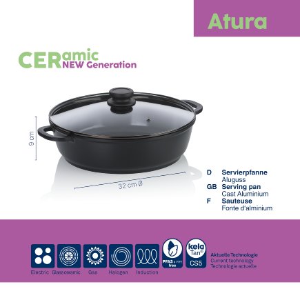 Serving pan Atura