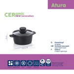 Covered saucepot Atura