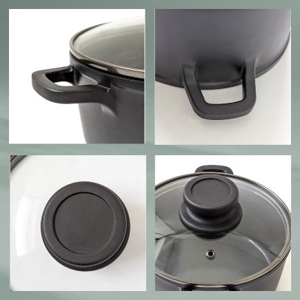Covered saucepot Atura