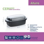 Rectangular roasting tray Atura