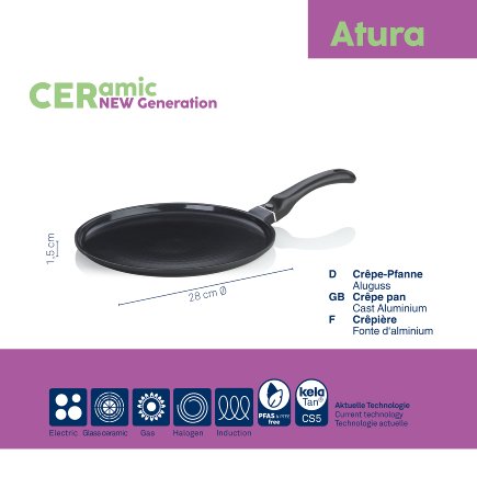 Crêpe pan Atura