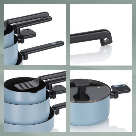 Kochtopf-Set Mira 5tlg.