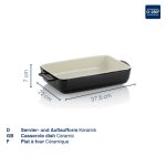 Servier- und Auflaufform Malin