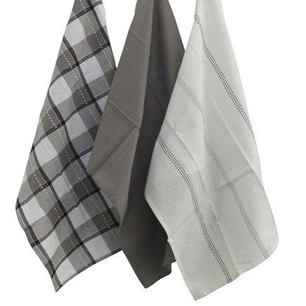 Dish cloth Pasado 3pcs grey