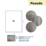 Torchon Pasado 3pcs