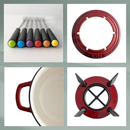 Fondue-set Calido 10 pieces