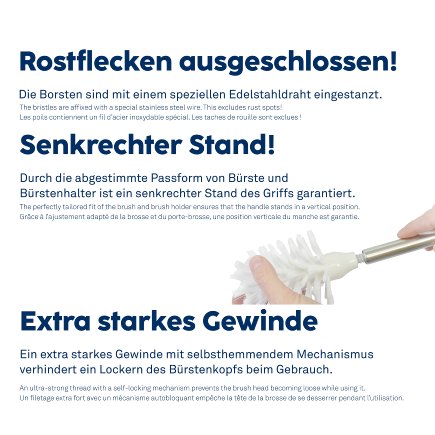 WC Bürste La Brosse matt