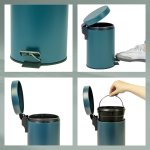 Poubelle à cosmétiques Monaco matt 3L
