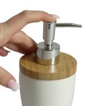Liquid soap dispenser pump