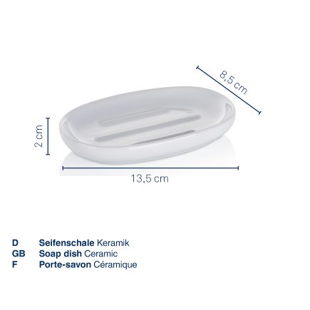 Soap dish Isabella