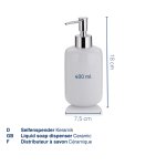 Liquid soap dispenser Isabella