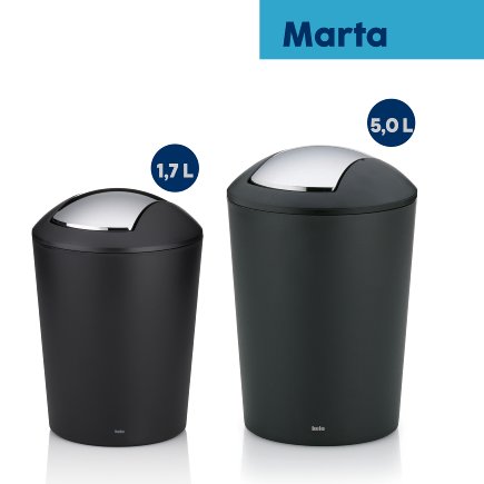 Schwingdeckeleimer Marta 1,7L