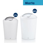 Poubelle cosmétique Marta 1,7L
