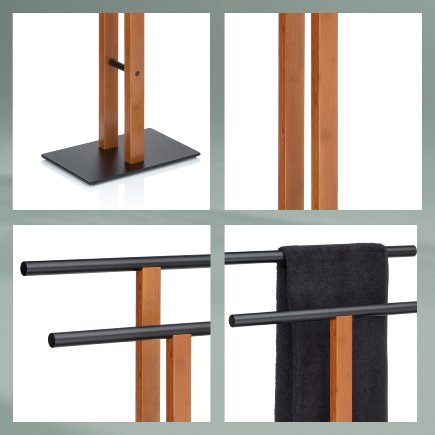Towel holder Amir black